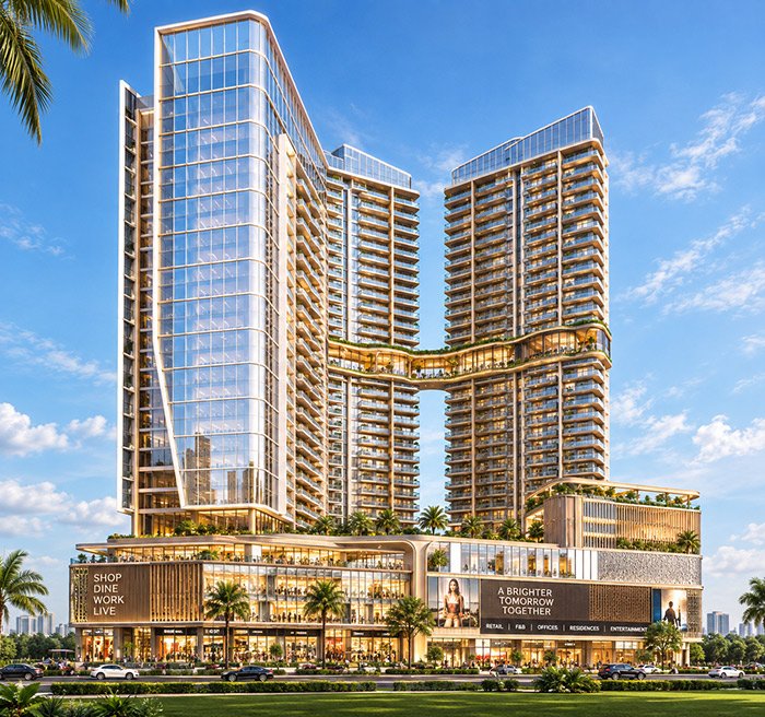 Navraj The Marq Faridabad – Luxury 3 & 4 BHK Apartments and Commercial Spaces in Sector 20